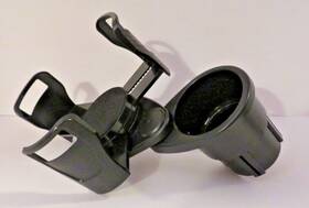 Lim-dcs-001 Limitless Auto Double Cup Station Holder Expandable 360 Rotating Adjustable Base