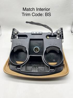 F5ab5404810-adw Lincoln 1995 1996 1997 Town Car Cup Holder Drink Ash Tray Oem Tan Saddle