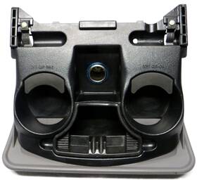 F8vx-5404810-aoq Lincoln 98-02 Town Car Oem Center Dash Cup Holder Ashtray With Cigarette Lighter Q2 Gray