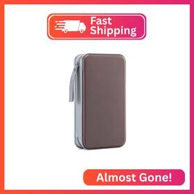 2025pp96 Liovode Dvd Case 96 Capacity Cd Portable Holder Storage Hard Plastic Dv