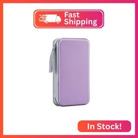 25pp96 Liovode Dvd Case 96 Capacity Cd Portable Holder Storage Hard Plastic Dv
