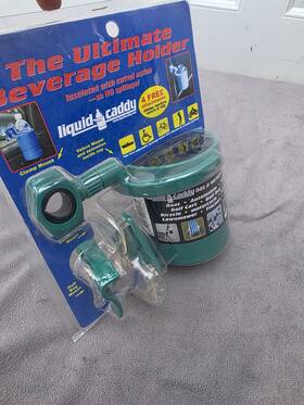 Liquid Caddy 896118000021 Drink Beverage Holder New Boat Bike Rv Vehicle Atv Ultimate