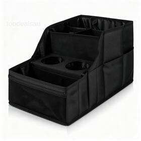 Llphoaci 792105999852 Car Seat Organizer Backseat And Passenger With Black