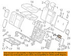 Lr000732 Land Rover Oem Discovery Sport Rear Bezel Retainer Clip