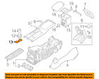 Lr039561 Land Rover Oem Range Front Holder Insert