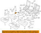 Lr059208 Land Rover Oem Second Row Back Rear Seat Bracket Right Lr059208 Land Rover Oem Second Row Back Rear Seat Bracket Right