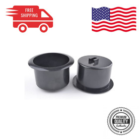 8541787865 Luzen 2 Pcs Black Plastic Recliner-handles Replacement Cup Holder Insert For