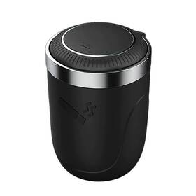 Db00278 Machswon 01 Z Portable Auto Car Cigarette Ashtray Ash With Led Light One Size Black