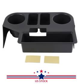 Makeworldgreatagain2020 9497-mwg-s539 Black Center Console Cup Holder For 1994-1997 Dodge Ram 1500 2500 3500