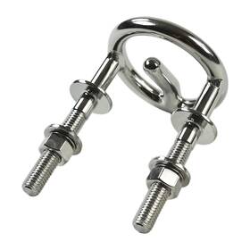 77751032 Marine City Transom Mount Ski Tow Hook Premium 316 0.0635 Meters Silver