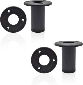 Mc83761009-1p Marine City Removable 1 Inch Hook Ladder Cup Mount Easy Install Black