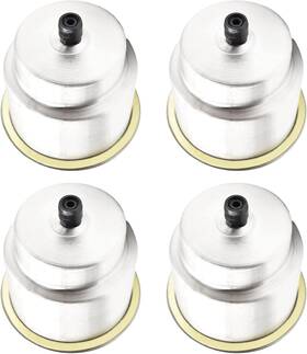 Mc96857302-4 Marine City 304 Stainless Steel Polished Drink Cup Holder With Center Silver