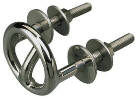 Marinenow 793945645336 Marine Transom Mount Ski Tow Boat Hook 316 Stainless Steel 2.5