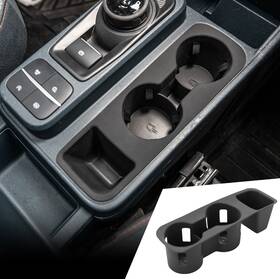 Maxzina 702602910724 Cup Holder For 2022-2026 Ford Maverick Silicone Insert Center Console