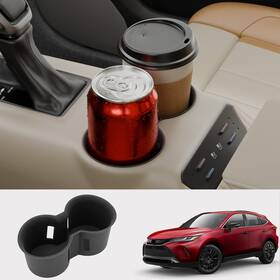 Maxzina 712636963306 Cup Holder For 2021-2024 Toyota Venza Silicone Insert Center Console