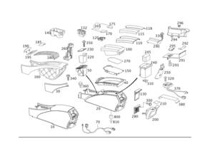 211-680-00-14-64 Mercedes-benz Genuine Holder