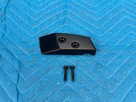 463-683-00-32 Mercedes-benz G500 Center Console Cup Holder Bracket Cover With Bolts 2002 Black Oem
