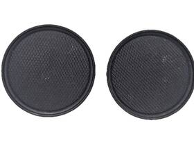 81387 Mercedes-benz Set Of 2 Genuine Cup Holder Rubber Insert Base Mat W204 #
