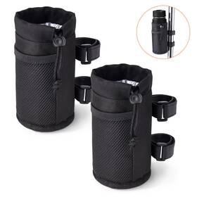 Mic-09-173 Mictuning 2 Pack Utv Cup Holder For 12-24oz Bottles Roll Bar Water Bottle
