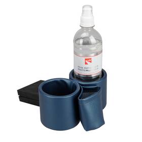 Mid America Motorworks 300156883 1968-1979 Vw Bus Dual Cup Holder Blue Vinyl Plug N Chug Ashtray Mount