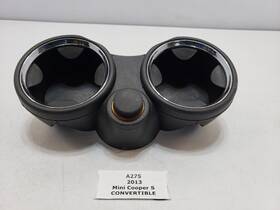 2756157 Mini 07-15 Oem Cooper R56 R57 R58 Center Console Trim Cup Holder