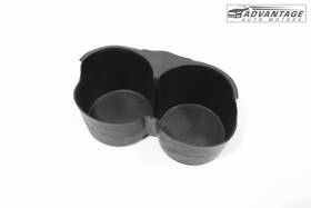 8041a089 Mitsubishi 2017-20 Outlander Center Console Dual Drink Cup Holder Insert Mat Oem