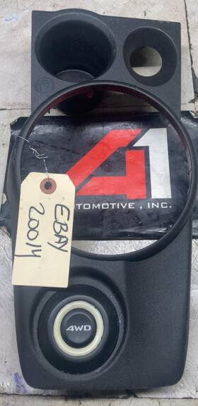 Cup-20014 Mitsubishi 2014 Outlander Sport Shifter Bezel / Cup Holder 4 Wd Switch Oem
