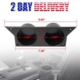 Lsot001097 Moonsport 3rd Third Gen Camaro Dual Cup Holder Compatible With 82-92 Chevy 2-door