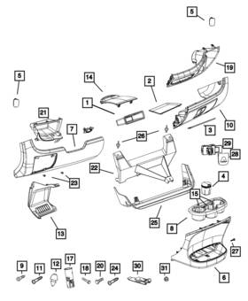68169646aa Mopar Genuine Cup Holder - Mat C/h 68169646aa Mopar Genuine Cup Holder - Mat C/h