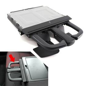 Mto 550756176905 Fit Vw Jetta Bora Golf R32 Auto Black Car Front Fold Dashboard Cup Holder