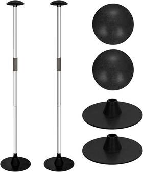 Ncasp05 Nexcover Aluminum Boat Cover Support Adjustable Height From Black - 2 Pack