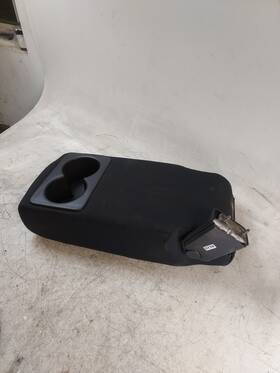 19730071409 Nissan 2013-2019 Sentra Black Rear Cloth Center Seat Armrest With Cup Holder Oem