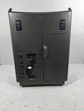7s300 Nissan 96912 04-07 Armada Titan Shifter Trim Bezel Cup Holder Heated Seat Gray Oem