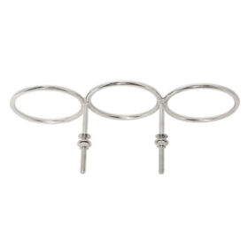 Nbem-0080 Novel Bee Polished Stainless Steel Solid Ring Cup Drink Holder For Boat Marine