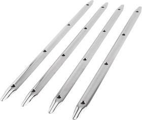 Novelbee 609832300779 4 Pack Of 316 Stainless Steel Rub Strake Polished Line 18 Inch