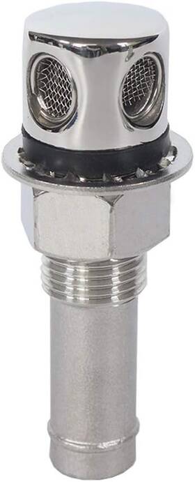 Style1 Nrc&xrc 699903797461 Marine Grade 316 Stainless Steel Fuel Gas Tank Vent Cowl With