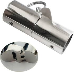 Wjbpcr25 Nrc&xrc 316ss Marine Grade Boat Handrail Fitting -boat Pipe Connector Folding 1 Inch