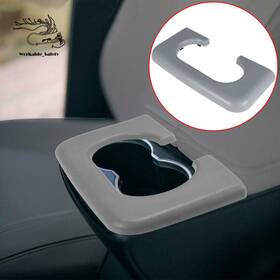 Ws1808940st Nurniacl Light Grey Center Console Cup Holder Pad Plastic For 99-2010 Ford F250 F350 F450