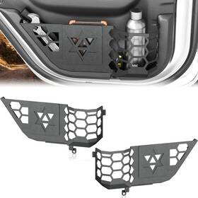 Lbdp044000500 Obnaux For 18-2026 Wrangler Jl &20-2026 Gladiator Jt Rear Door Organizer Storage Pocket
