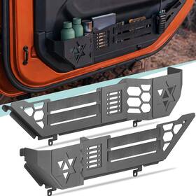 Tsdp033000123 Obnaux Front Door Storage Box For 2018-26 Jeep Wrangler Jl And 20-2026 Gladiator Jt