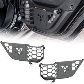 Xrdp054000133 Obnaux Rear Door Storage Pocket Box For 18-2026 Jeep Wrangler Jl And 2020-26 Gladiator Jt