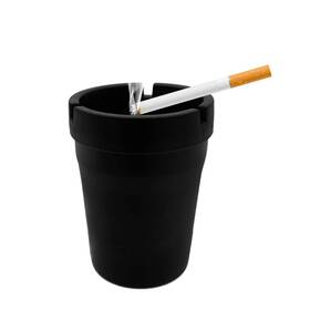 Ohleats-1865ca Ohleats Car Ashtray Smokeless Smellproof Windproof 3 4.1 Inches Black