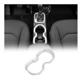 1708026 Omac Cup Holder Frame Inner Molding Trim For Jeep Renegade 2015-2024 Silver Chrome 1708026 Omac Cup Holder Frame Inner Molding Trim For Jeep Renegade 2015-2024 Silver Chrome