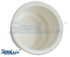 Otk20-0460 Sealux White Plastic Cup Holder For Boats Pontoons Rvs Poker