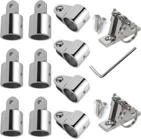 G-006 Oubulu Bimini Top Hardware Kit 12 Pcs Replacement Parts Set Eye End Caps 7/8 Inch