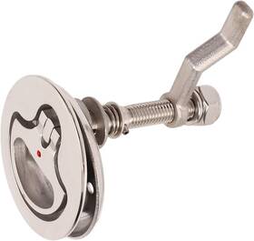 Oukensven4zs187f Oukens Marine Cam Latch 2 Inch Stainless Steel Boat Hatch Lock Recessed Pull