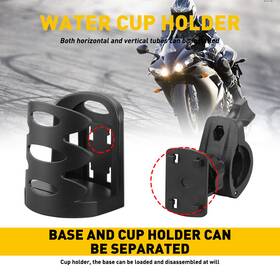 Xpd-kdm-68118 Oxilam 1pcs Motorcycle Cup Holder Drink Water Bottle Abs Plastic Easy To Install