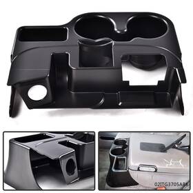 Ult2592918 Pit66 Fit For 2003-2012 Dodge Ram 1500 2500 3500 Center Console Cup Holder Matte Black