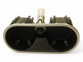 4580026002 Porsche 11-18 Cayenne 92a Cup Holder Dual Insert Center Console Oem