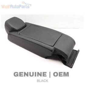 95852282802 Porsche Cayenne - Rear Upper Center Seat Backrest Cushion / Armrest Cup Holder